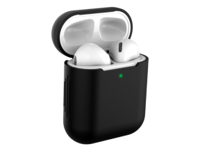 Silicone Cover til AirPods Serie 1 / 2 -Sort
