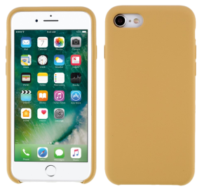 Silicone Cover til iPhone 7 / 8 / SE (2020)-Brun