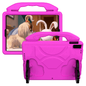Børnecover til iPad 2021 / 2020 / 2019 / Pro 10.5 / Air 3 2019 / Pro 11" 2018-Pink