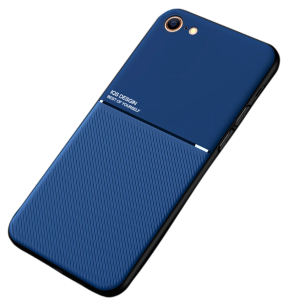 Magnetisk Læder Cover til iPhone 7 / 8 / SE (2020)-Blå