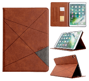 Metri Flip Cover til iPad 2021 / 2020 / 2019 / Air 3 2019 / Pro 10.5 2017-Brun