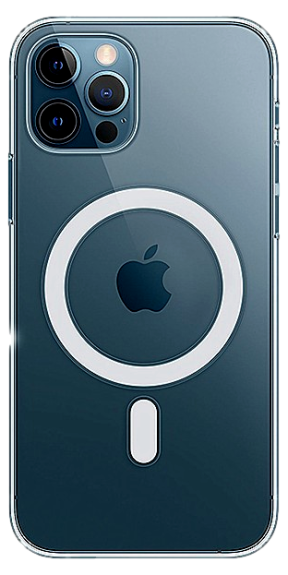 Gennemsigtigt TPU Cover med MagSafe til iPhone 11 Pro Max