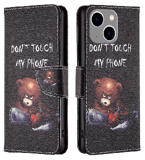 Dont Touch my Phone Flip Cover til iPhone 14 Plus