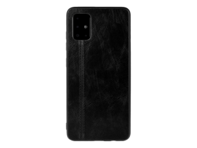 Vintage PU Læder Cover til Samsung Galaxy S20-Sort
