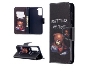 Angry Bear Flip Cover til Samsung Galaxy S21 Plus