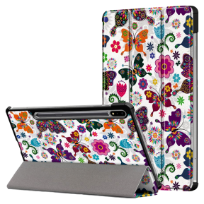 Butterfly Tri-Fold Cover til Samsung Galaxy Tab S7 FE 12,4