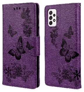 Papillo Flip Cover til Samsung Galaxy A33 5G-Lilla