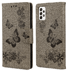 Papillo Flip Cover til Samsung Galaxy A33 5G-Grå