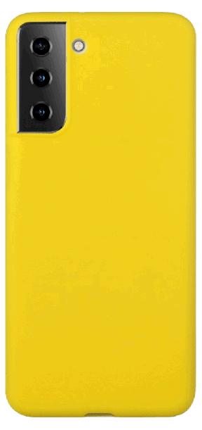 Soft Matte Cover til Samsung Galaxy S22 Plus-Gul