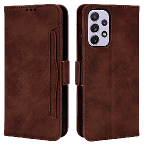Kortholder Flip Cover til Samsung Galaxy A53 5G-Brun