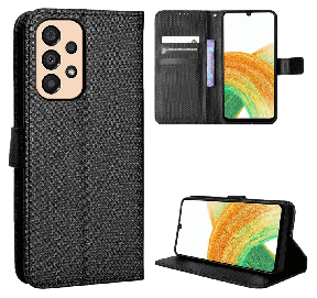 Samsung Galaxy A23 Læder Flip Cover med Hank