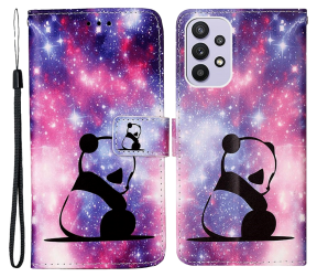 Baby Panda Flip Cover til Samsung Galaxy A23