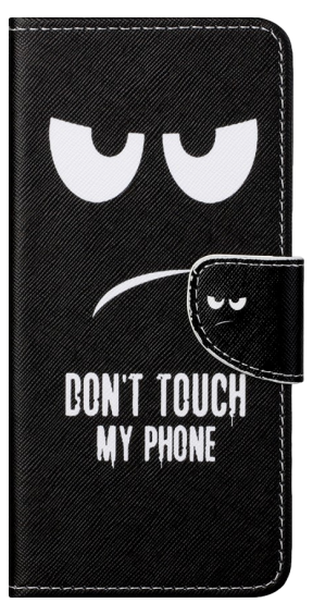 Dont Touch My Phone Flip Cover til Motorola Edge 20