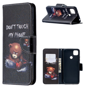 Angry Bear Flip Cover til Xiaomi Redmi 9C