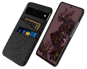 Cloth Cover med Kortholder til Google Pixel 7 Pro