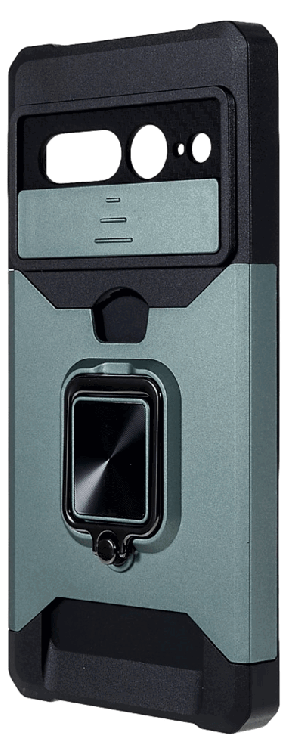 Hybrid Cover med Kickstand til Google Pixel 7 Pro-Grøn