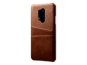 Pukoro Cover til OnePlus 8 Pro-Brun