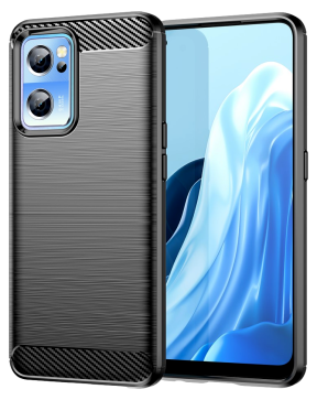 Sort Carbon Cover til OnePlus Nord CE 2 5G
