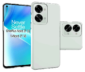 Gennemsigtig Silikone Cover til OnePlus Nord 2T 5G