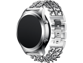 Pesaro Rem i Rustfrit Stål til Huawei Watch GT 4 46 mm - Sølv