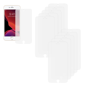 10 Stk. Skærmbeskyttelse / Hærdet beskyttelsesglas til iPhone 7 / 8