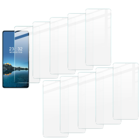 10 Stk Xiaomi Redmi Note 13 5G / 13 Pro 5G Beskyttelsesglas / Skærmbeskyttelse / Glas