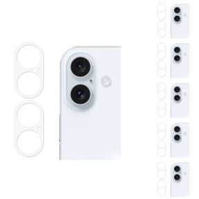 10 stk. iPhone 16/16 Plus Kamera Skærmbeskyttelse / Beskyttelsesglas