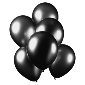 10 stk Glossy Metallic Balloner - Perfekt til Nytårsfest