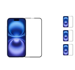 3 stk. iPhone 17 Beskyttelsesglas / 3D Skærmbeskyttelse