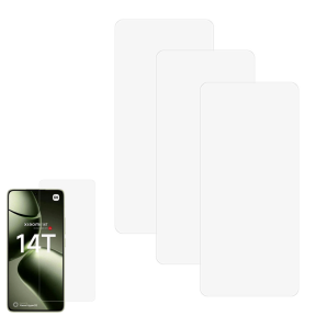 3 stk Xiaomi 14T / 14T Pro Skærmbeskyttelse / Glas