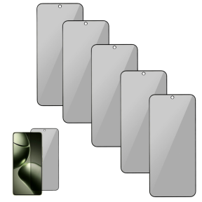 5 stk Xiaomi 14T / 14T Pro Skærmbeskyttelse / Privacy Glas