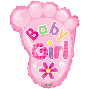 Babyfod Folieballon til Barnedåb & Babyshower