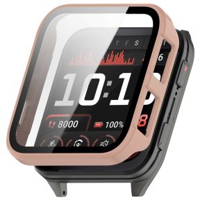 Cover med Hærdet Glas til Garmin Venu X1 - Lyserød