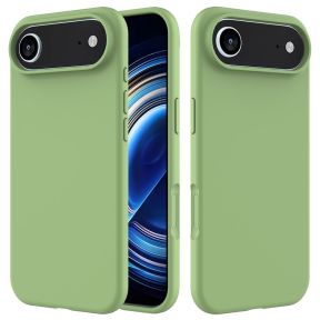 iPhone Air Silikone Cover med Blød Inderside - Grøn