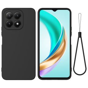 Xiaomi 17 Silikone Cover med Håndledsrem – Sort