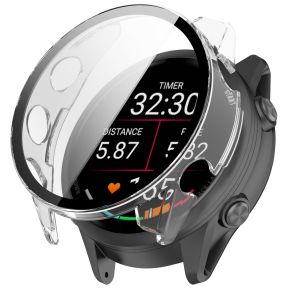 Cover med Skærmbeskyttelse til Garmin Forerunner 570 47mm - Transparent