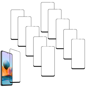 10 Stk Beskyttelsesglas / Skærmbeskyttelse / 3D Glas til Xiaomi Redmi Note 12 5G