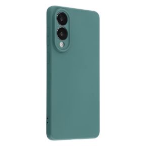 Samsung Galaxy S25 Edge Silikone Cover - Mørkegrøn