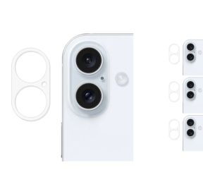 3 stk. iPhone 17 Kamera Beskyttelsesglas