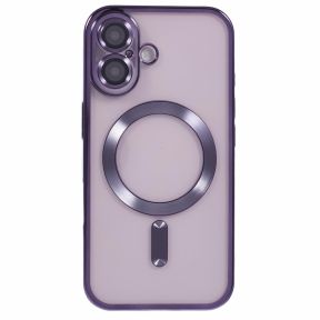 iPhone 16 MagSafe Cover - mat med kamerabeskyttelse - Lilla