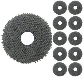 10 stk. Moppeklud til Roborock Qrevo Curv / Edge