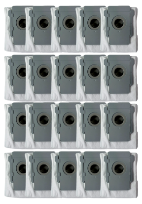 20 stk Støvsugerposer til iRobot Roomba Combo J5 / J5+ Clean Base