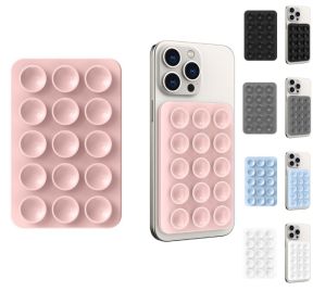 Silikone Sugekop til Mobil / Cover - Selvklæbende Mobilholder
