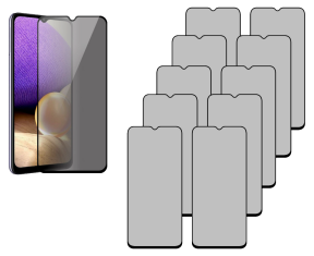 10 Stk. Skærmbeskyttelse / Privacy Glas til Samsung Galaxy A32 5G