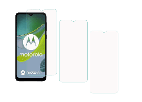 3 stk Skærmbeskyttelse / Beskyttelsesglas / Hærdet Glas til Motorola Moto E13