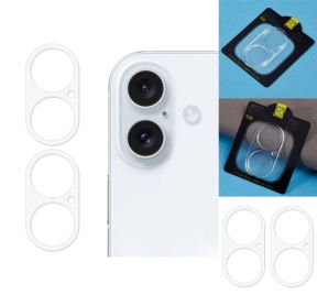 Linsebeskytter på iPhone 16