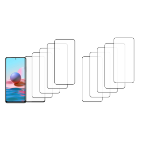 10 stk Motorola Moto G84 5G 3D Glas / Beskyttelsesglas / Skærmbeskyttelse