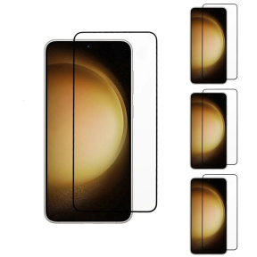 3 stk. Google Pixel 9 Pro XL Beskyttelsesglas 3D med Sort Kant