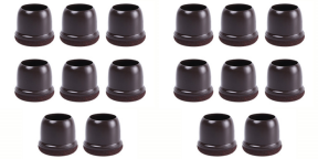 2x 8 Stk Runde Dupsko til Stoleben med Filt-Small