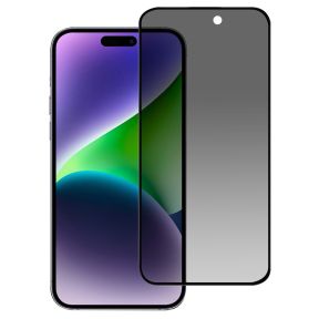 Beskyttelsesglas til iPhone 16 Plus med privatlivsfilter